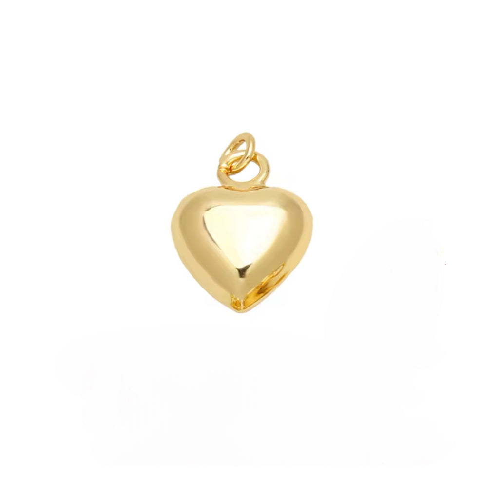 Lucky Love Cluster Charms Necklace - Gold