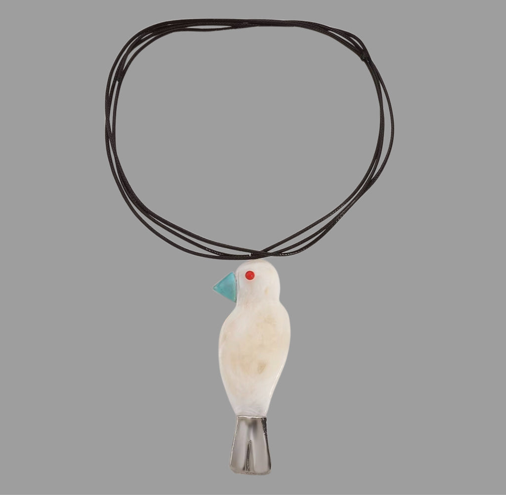 Bird Pendant Long Necklace