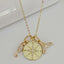 Ocean Journey Charm Necklace - Gold