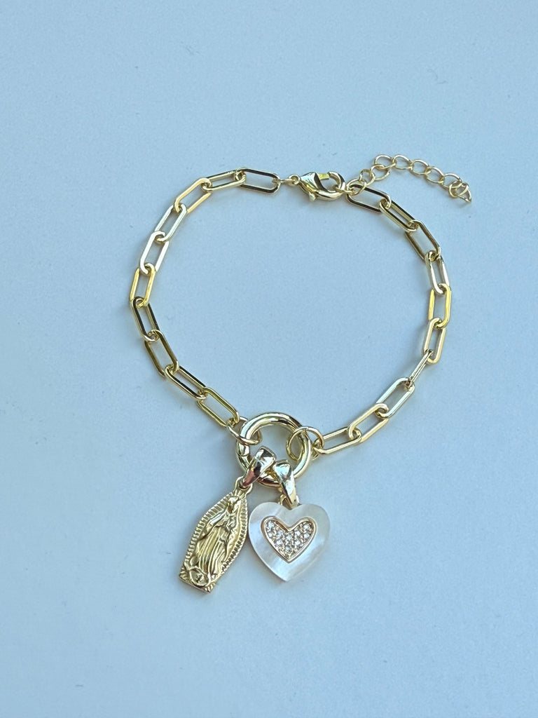 Sacred Love Bracelet - 14K Gold Plated