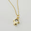 Mini CZ Hamsa Necklace - Gold