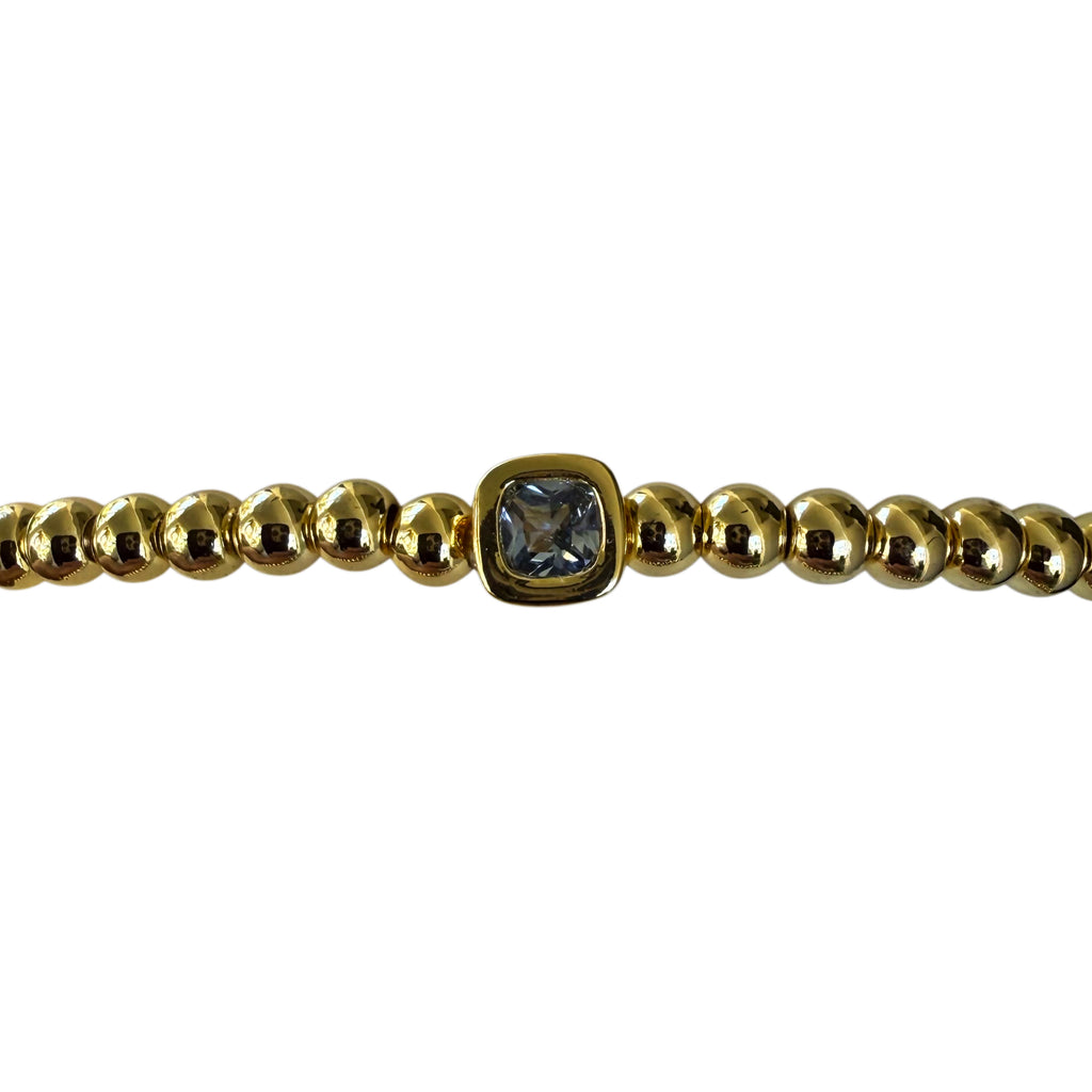 18K Gold Plated Birthstone Bracelet