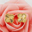 18K Gold Plated Stainless Steel Clover Set