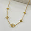 Stainless Steel 3 Pieces Clover Set - Gold