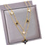 18K Gold Plated Double Layer Clover Necklace