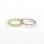 CZ Eternity Band - Gold and Silver