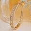 CZ Bangle Bracelet - Gold