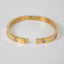 4 mm Stone CZ Bangle Bracelet - Rose Gold, Gold and Silver