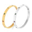 3 mm Stone Multicolor CZ Bangle Bracelet- Gold and Silver