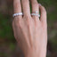 Full Eternity CZ Band Ring - Silver