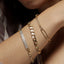 180 Gauge Curb Chain Bracelet-Bracelets-Balara Jewelry