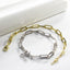 Open Link Bracelet 6" - Gold or Silver-Bracelets-Balara Jewelry