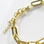 Open Link Bracelet 6" - Gold or Silver-Bracelets-Balara Jewelry