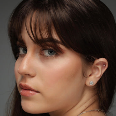 CZ Studs 3mm - Gold or Silver