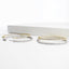 45mm Inside/Outside CZ Hoops Earring-Earrings-Balara Jewelry