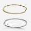 Classic Bangle CZ Bracelet - Gold Or Silver