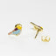 Tiny Colorful Bird Stud Earrings - Girls & Teens-Earrings-Balara Jewelry