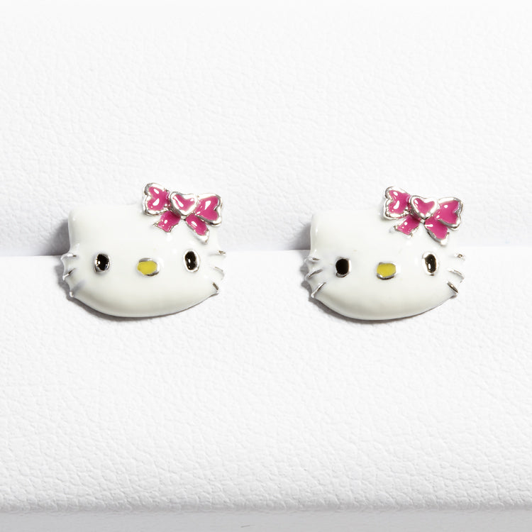 Beaded Hello Kitty Earrings – Victoria Donna