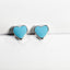 Little Enamel Heart Stud Earrings - Girls & Teens-Earrings-Balara Jewelry