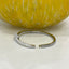 Fancy Pave CZ Knot Bangle Bracelet - Gold Or Silver