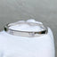 CZ Evil Eye Hamsa Bangle Bracelet - Gold and Silver
