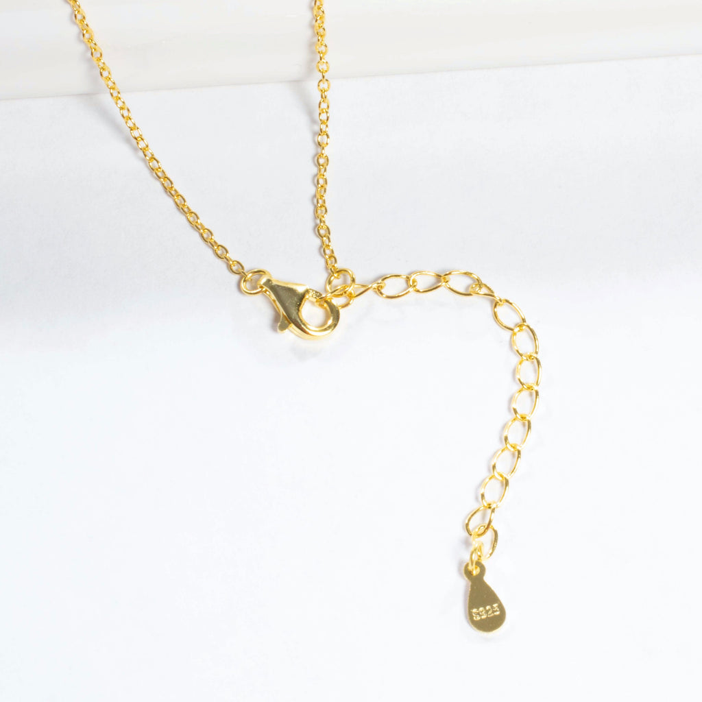 CZ Evil Eye Necklace - Gold or Silver