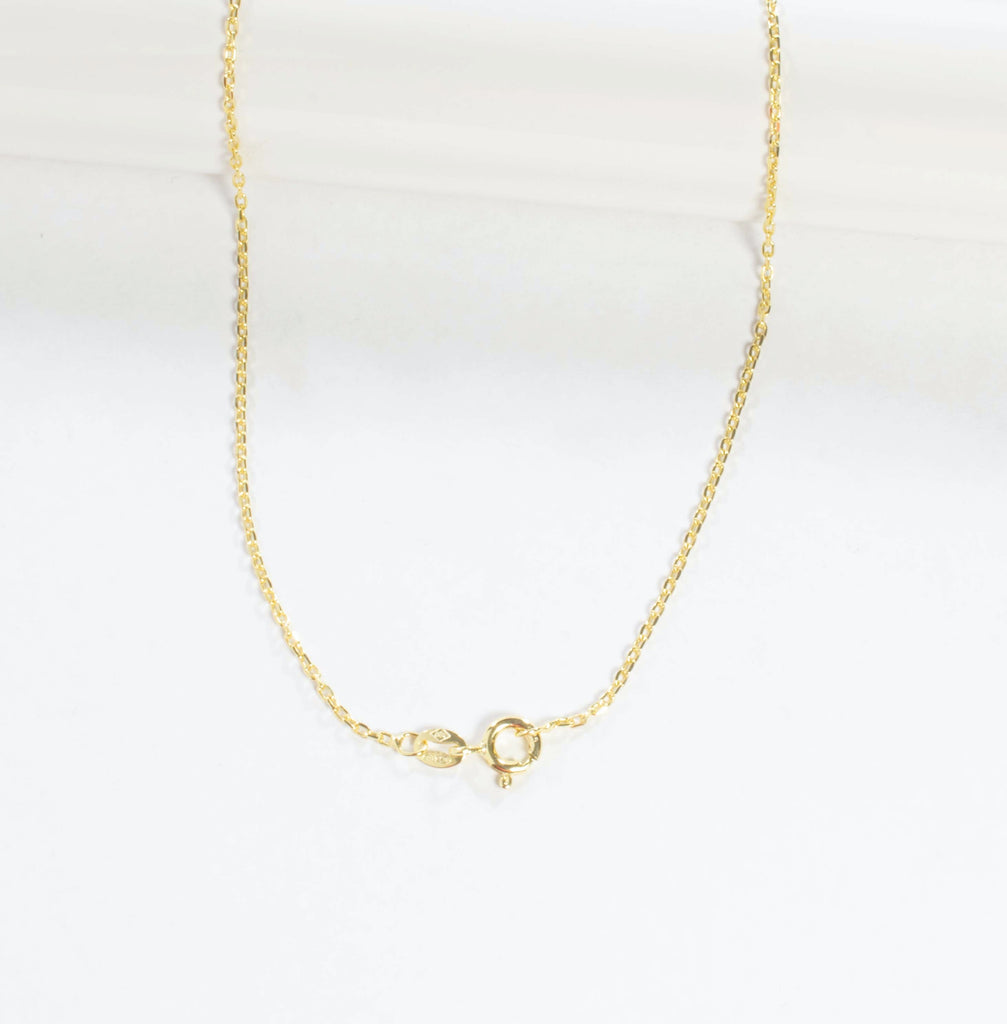 CZ Bicycle Necklace - Gold or Silver