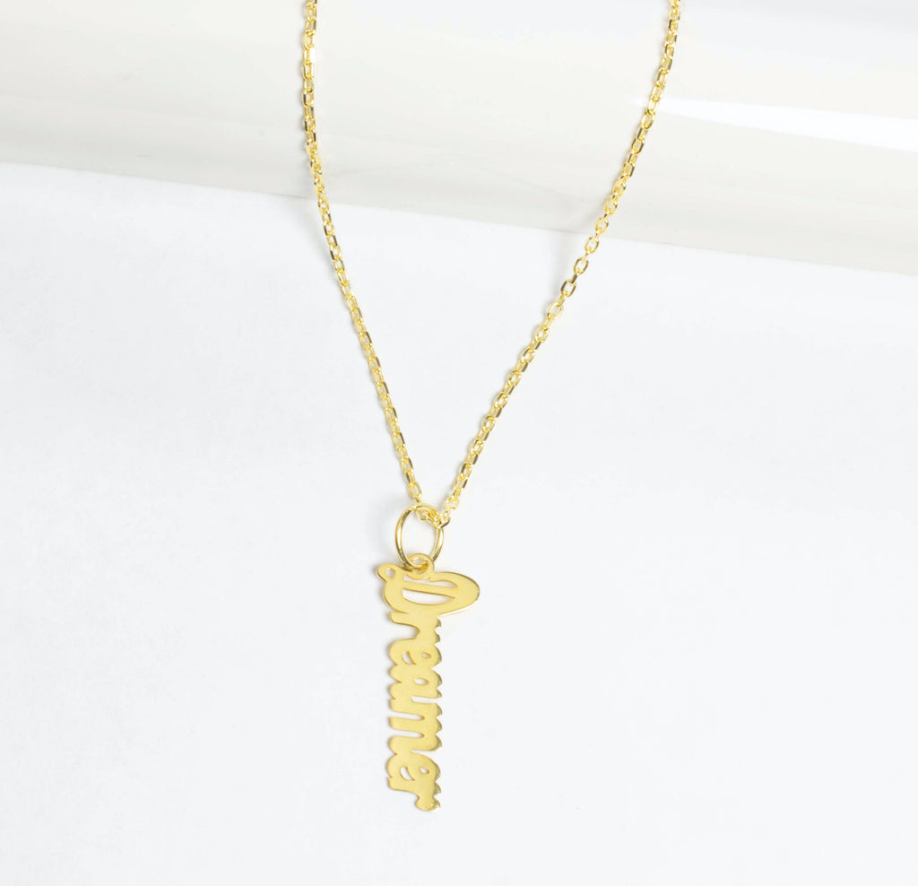 Dreamer Design Charm Necklace - Gold or Silver