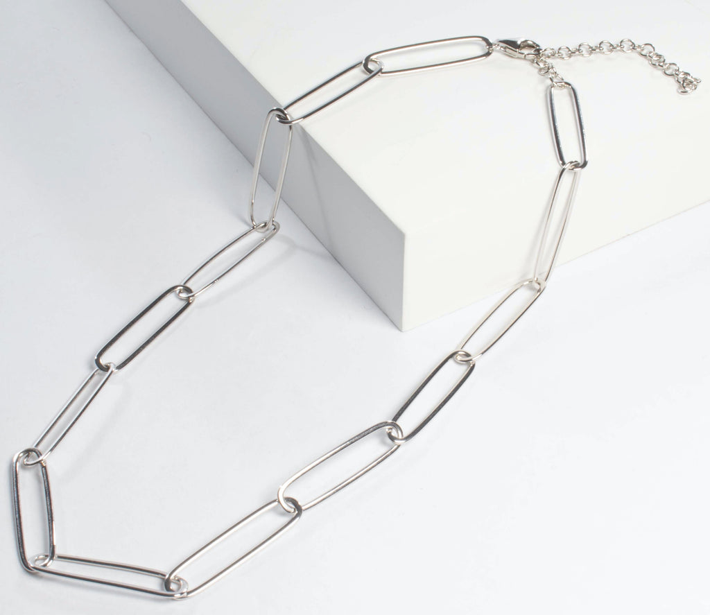 Open Link Chocker-Necklaces-Balara Jewelry