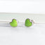 Little Enamel Heart Stud Earrings - Girls & Teens-Earrings-Balara Jewelry