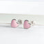 Little Enamel Heart Stud Earrings - Girls & Teens-Earrings-Balara Jewelry