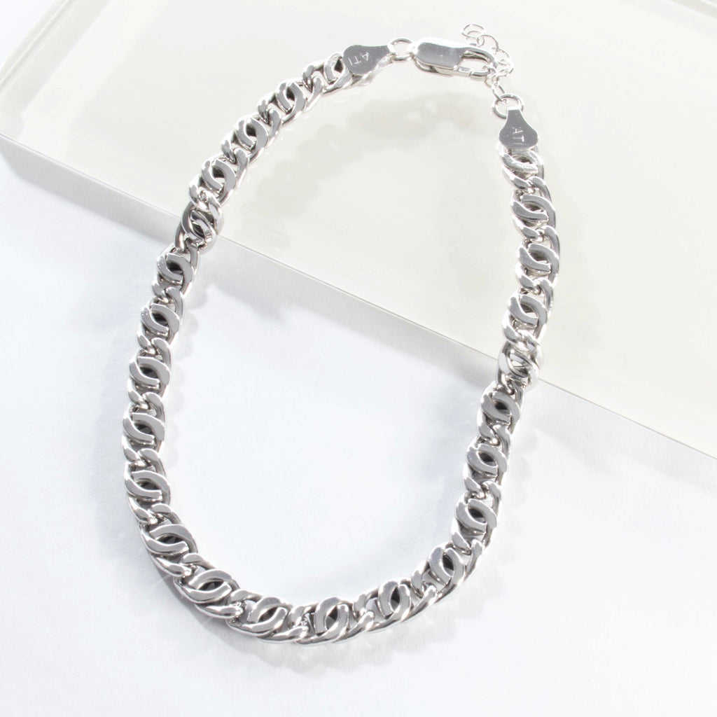 Hollow Chain Anklet - Gold or Silver