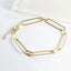 Open Link Bracelet 6 1/2" - Gold or Silver