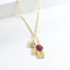 CZ Teddy Bear Design Necklace