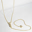 Starburst CZ Lariat Necklace - Gold