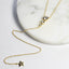 Star CZ Lariat Necklace - Gold