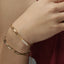 CZ Pave Bar Open Link Bracelet-Bracelets-Balara Jewelry