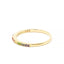 Half Eternity Pave Rainbow Band Ring-Rings-Balara Jewelry