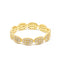 Micro Pave CZ Eternity Style Band - Gold or Silver-Rings-Balara Jewelry