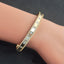 CZ Bangle Bracelet - Gold