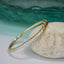 Bangle Band CZ Bracelet - Gold or Silver