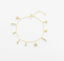 Multi CZ Charms Bracelet - Gold - Girls & Teens