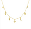 Multi Charms Necklace - Gold