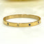 3 mm Stone Multicolor CZ Bangle Bracelet- Gold and Silver