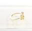 CZ Adjustable Double Butterfly Ring - Gold or Silver
