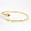 Gold Snake Bangle Bracelet